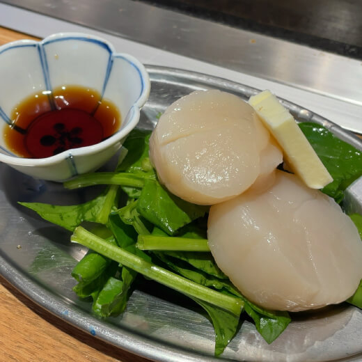 えびせん　ホタテバター